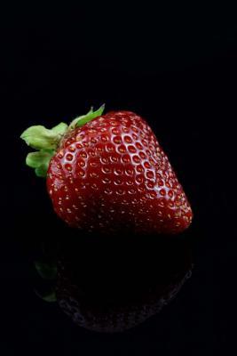 Download Strawberry on Black Journal: Take Notes, Write Down Memories in This 150 Page Lined Journal - NOT A BOOK file in PDF