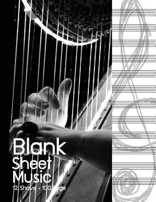 Download Blank Sheet Music: Music Manuscript Paper, Staff Paper, Music Notebook 12 Staves, 8.5 X 11, A4, 100 Pages, Shade of Darker Edition 4 - Theresa Owen | ePub