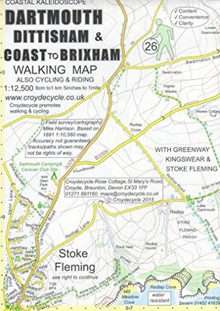 Read online Dartmouth, Dittisham & Coast to Brixham Walking Map: With Greenway, Kingswear & Stoke Fleming - Mike Harrison file in PDF