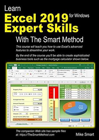Download Learn Excel 2019 Expert Skills with The Smart Method: Tutorial teaching Advanced Skills including Power Pivot - Mike Smart file in ePub