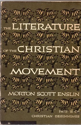 Read Literature of Christian Movement (Torchbooks) - M.S. Enslin file in ePub