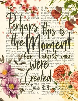 Read online Perhaps this is the Moment for which you were Created - Esther 4:14: Christian Bible Verse Page Notebook, Composition Book, Wide-Ruled Lining, 8.5 x 11 inches (Inspired Notebooks) (Volume 3) - Sunny-Side Up Creations file in PDF