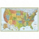 Read USA Laminated Map (Cosmopolitan Wall Maps) (50x32) - Rand McNally | PDF