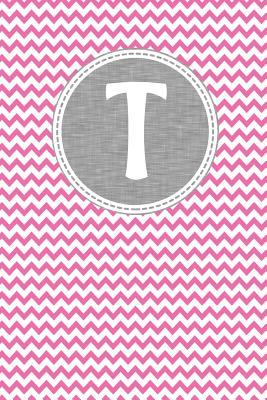 Read online T: Pink Chevron Pattern with Grey Circular Nameplate Dashed Border and White Personalized Initial Monogram Journal - Positive Mindset Personalized Press | PDF