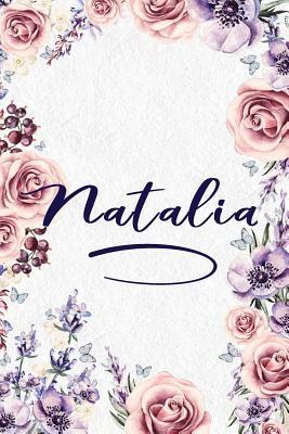 Read online Natalia: Personalized Name Lined Journal - Gift Notebook for Women and Girls - Lora Pencils file in PDF