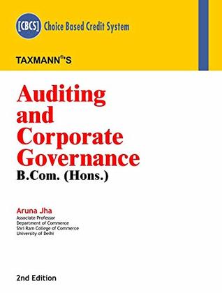 Read online Auditing and Corporate Governance (B.Com-Hons.) (CBCS) (2nd Edition,January 2019) - Aruna Jha | ePub