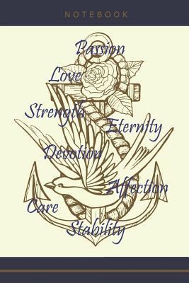 Download Passion Love Strength Eternity Devotion Affection Care Stability Notebook: 6 X 9 Dot Grid - Grimbutterfly Books | ePub