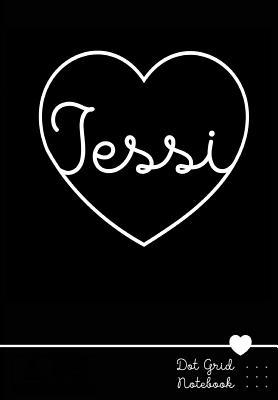 Read online Jessi Dot Grid Notebook: Personalized Name Journal Black Heart - Punktraster Notizbuch Personalisiert Mit Namen - Diam&nd Designs | PDF