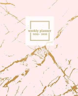 Read online Weekly Planner 2019 - 2020: 2-Year Notebook Calendar, 24-Month Organizer Colorful Journal Softcover Note Book Notes, Stylish Marble Texture Cover Design -  file in PDF
